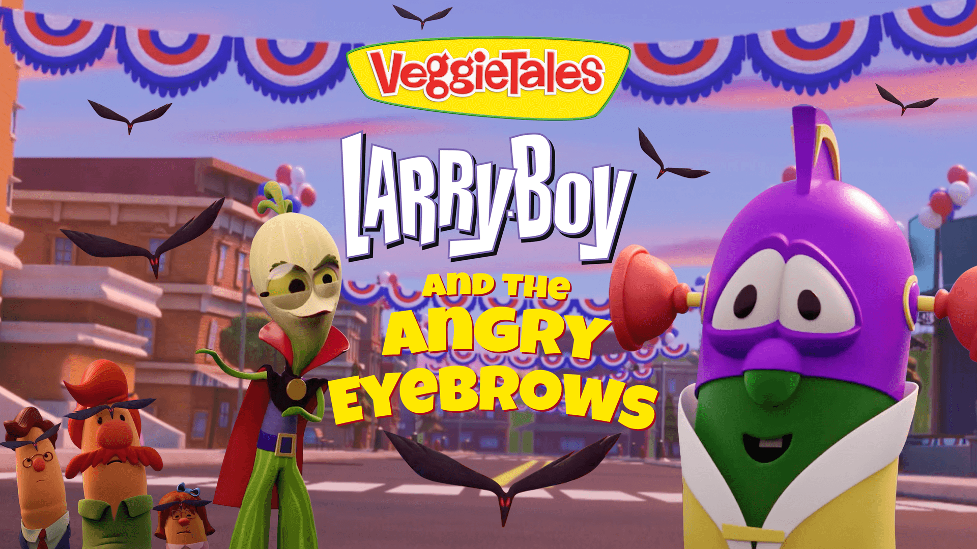 LarryBoy and The Angry Eyebrows Trouble