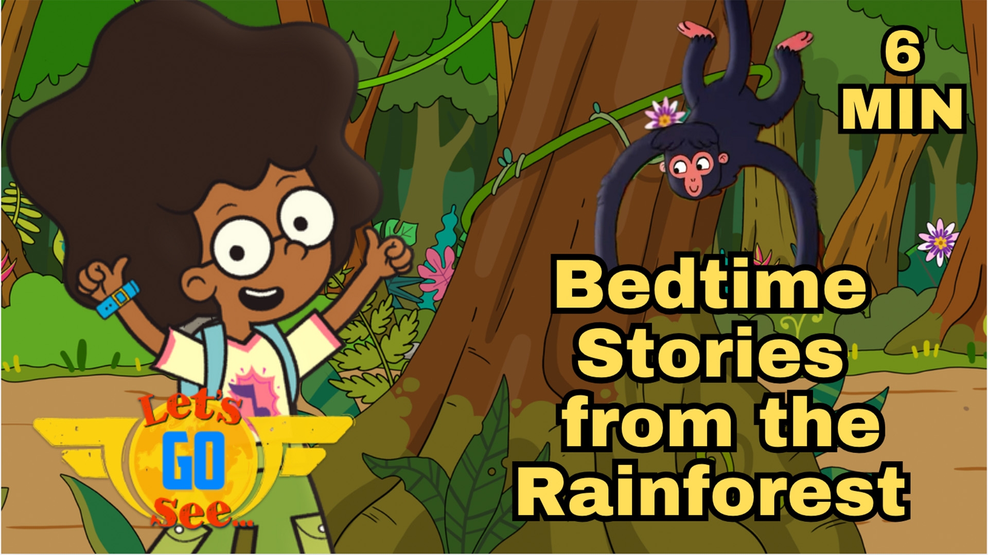 Let's Go See The Amazon Rainforest Bedtime Story
