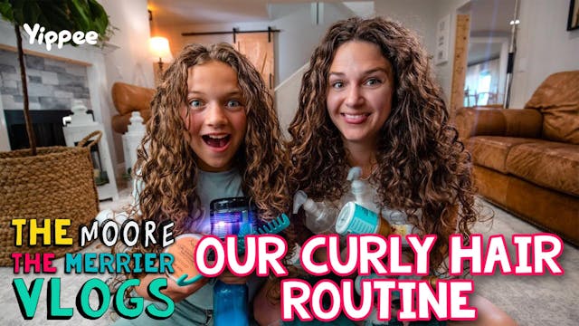 Our Curly Hair Routine | Mommy & Daug...