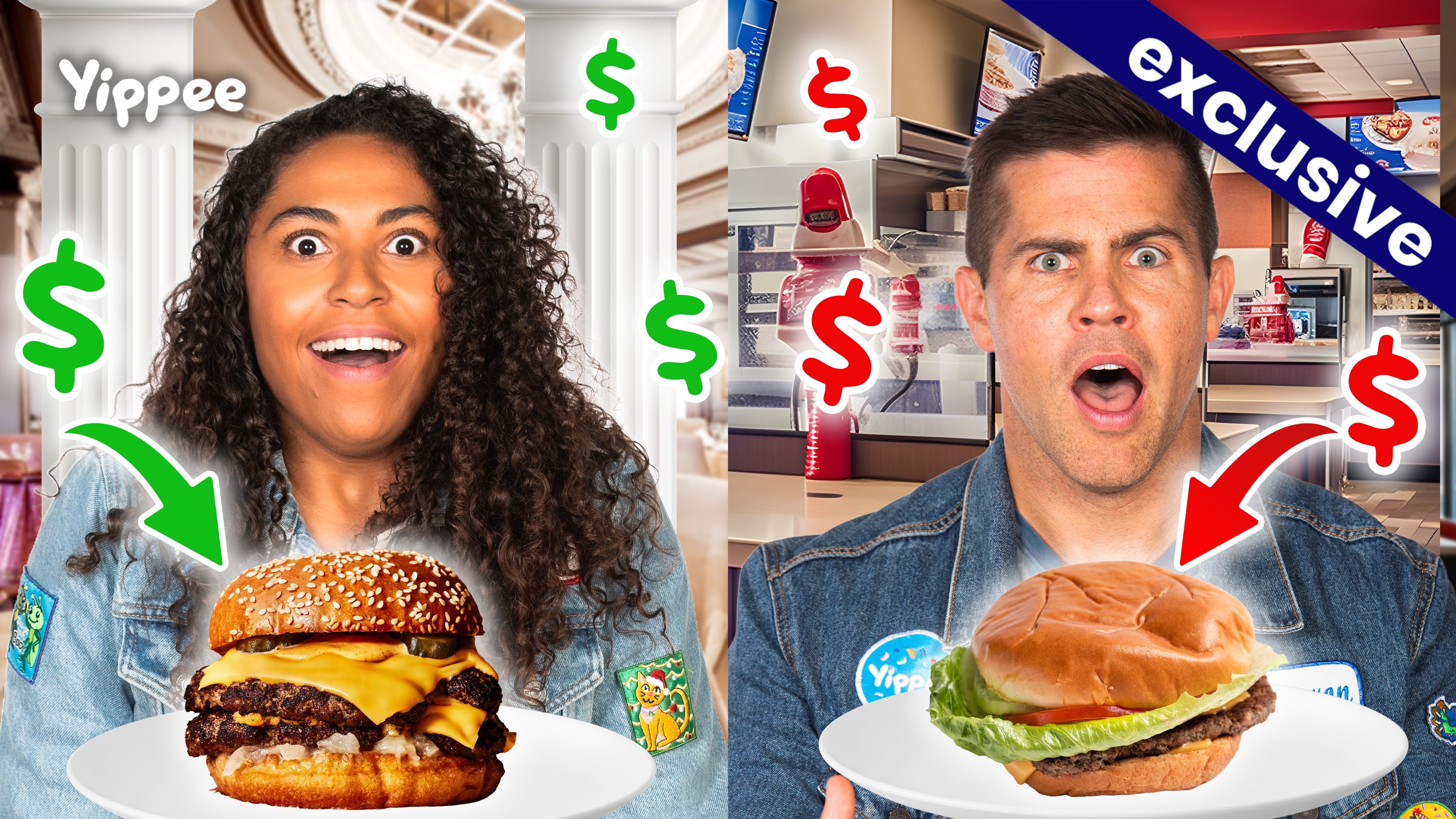 FAST VS FANCY TASTE TEST CHALLENGE