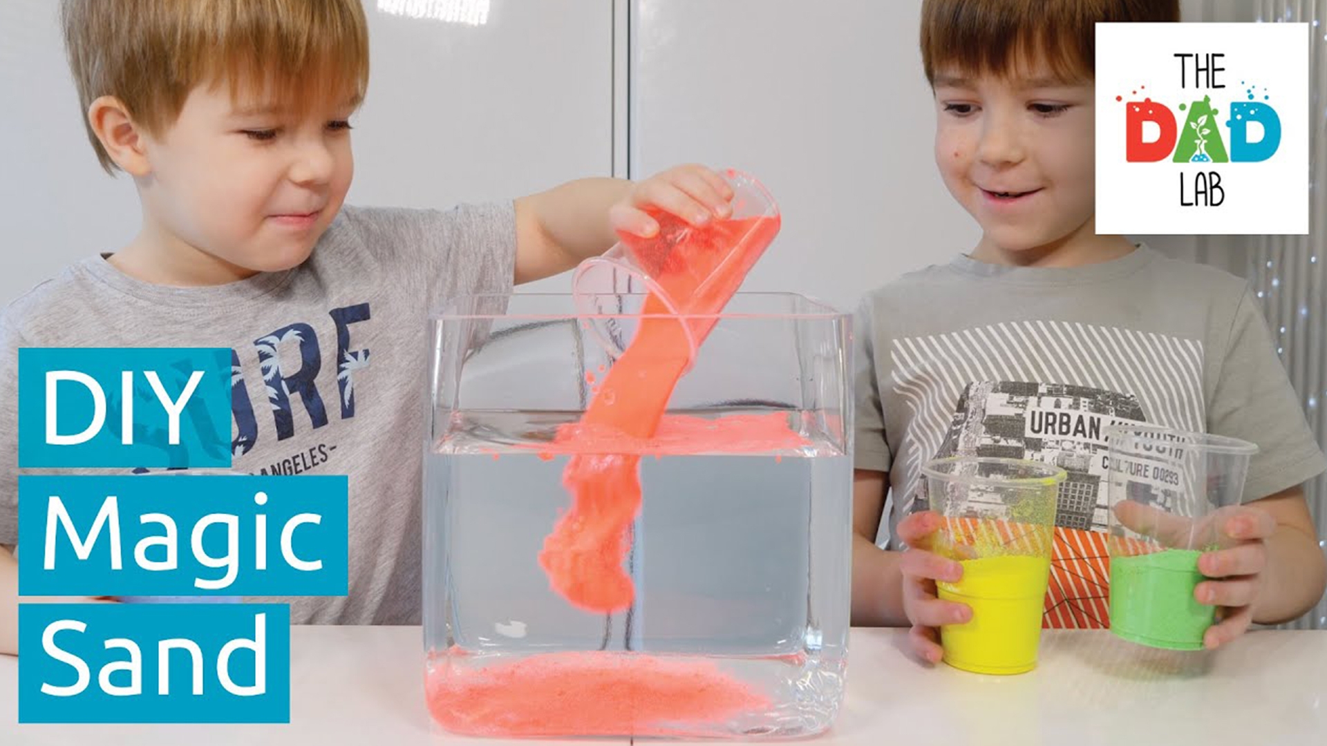 How to Make MAGIC SAND that never gets wet | Kids Science