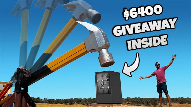 Can Our GIANT HAMMER Break Into This ...