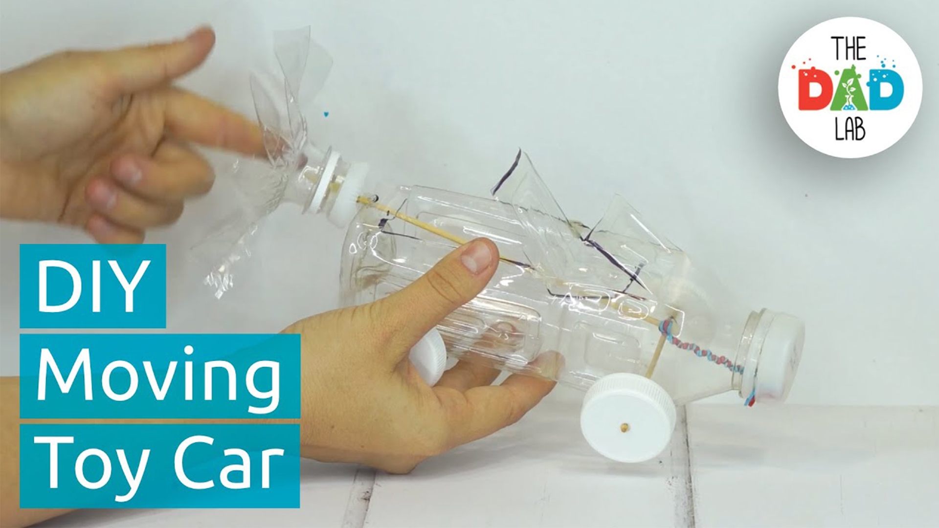How to Make a Plastic Bottle Toy Car