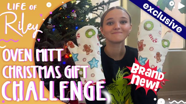 Oven Mitt Christmas Gift Challenge