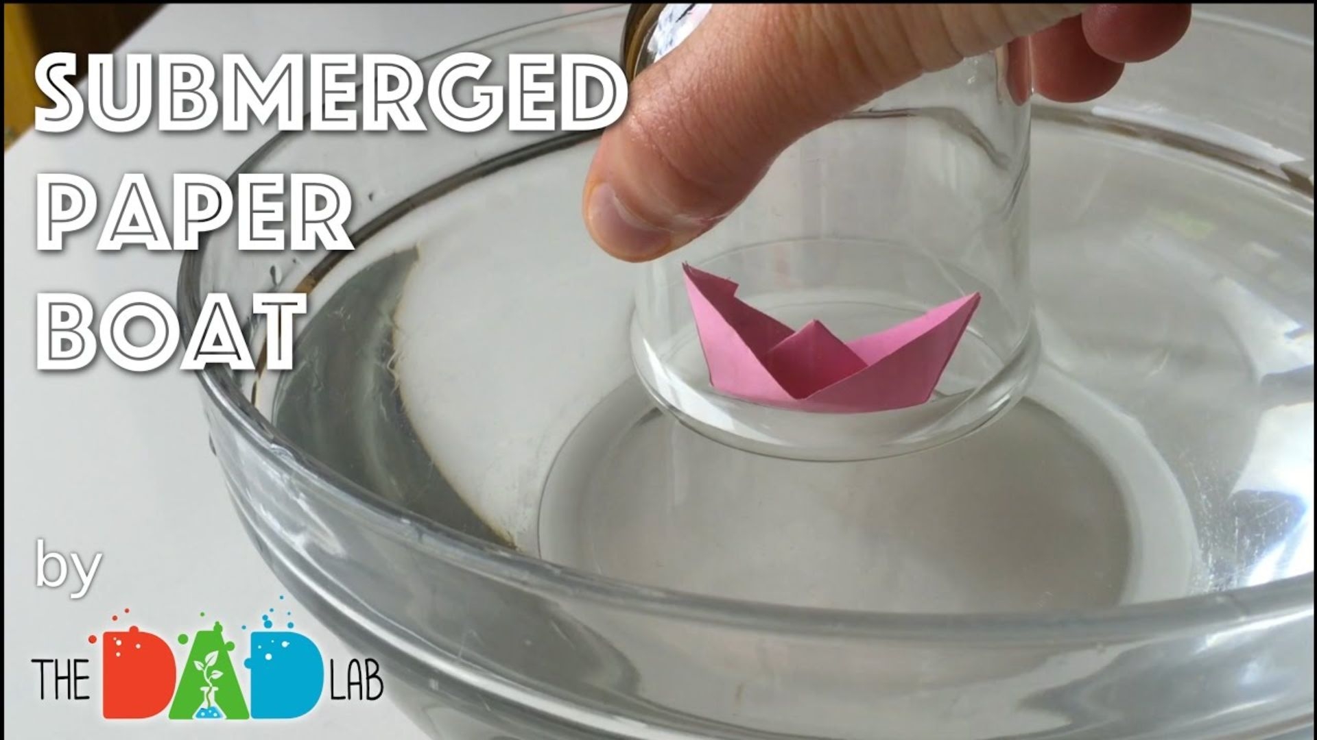 Submerged Paper Boat