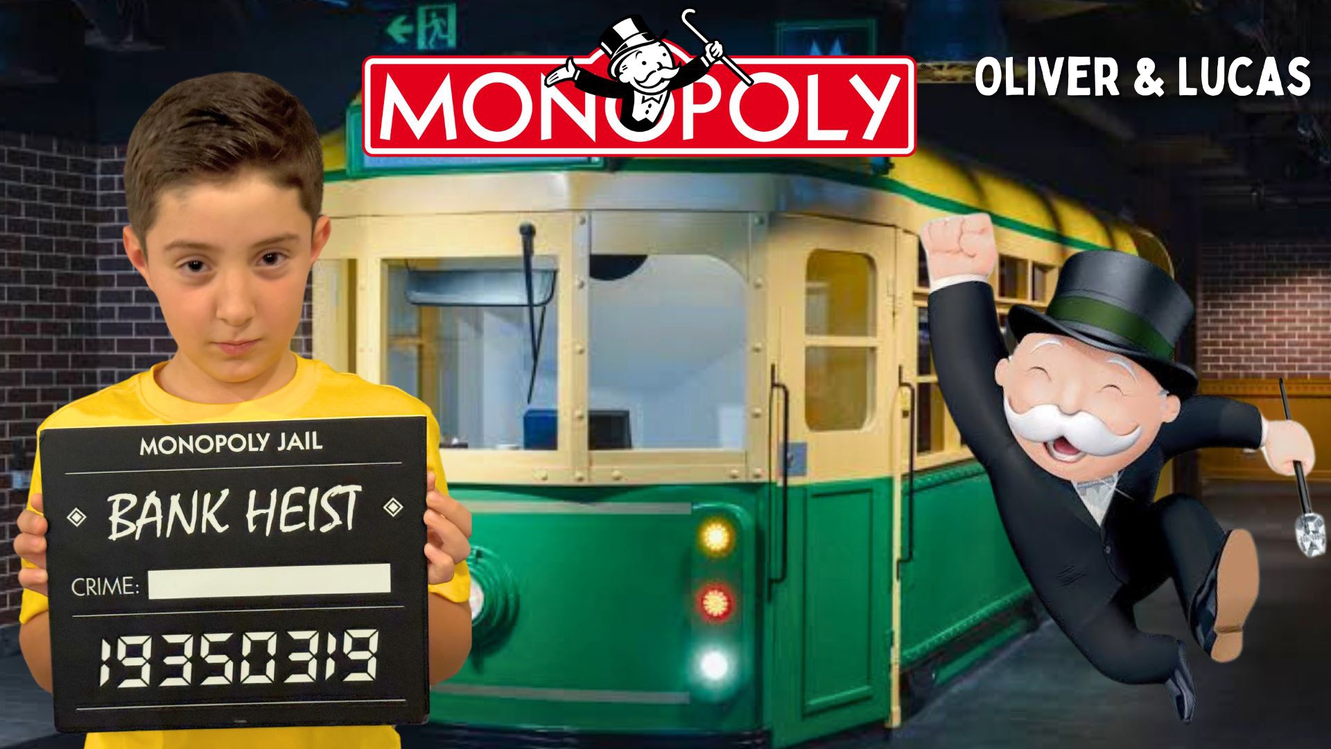 Oliver and Lucas Explore the Coolest Monopoly Theme Park