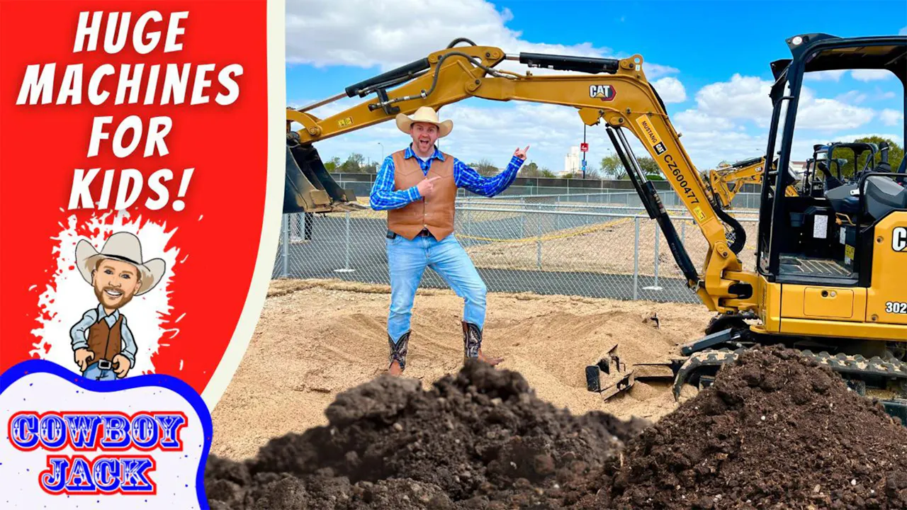 Huge Machines for Kids with Cowboy Jack - Cowboy Jack - Yippee - Faith ...