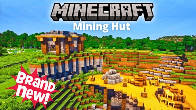 Small Miner Hut in Minecraft
