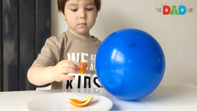 How To Pop Balloons With An Orange Peel