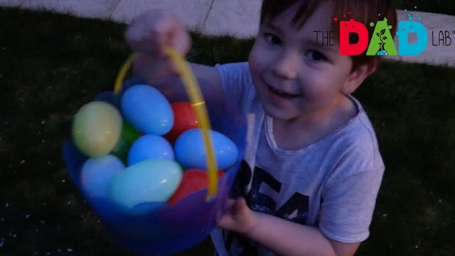 Glow In The Dark Easter Egg Hunt DIY