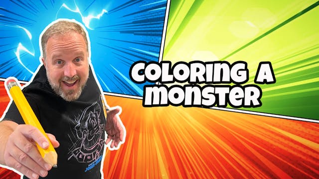 Coloring a Monster