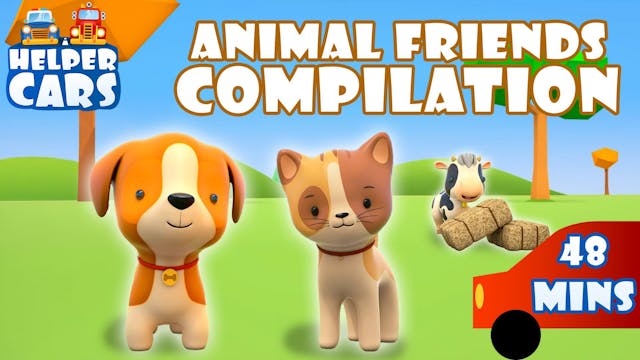 Helper Cars Animal Friends | Compilation