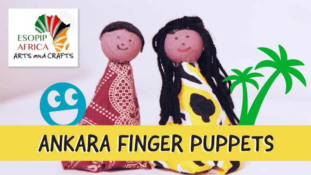 Ankara Finger Puppets