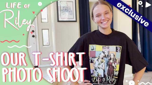 Our T-Shirt Photo Shoot!