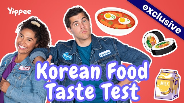Korean Food Taste Test