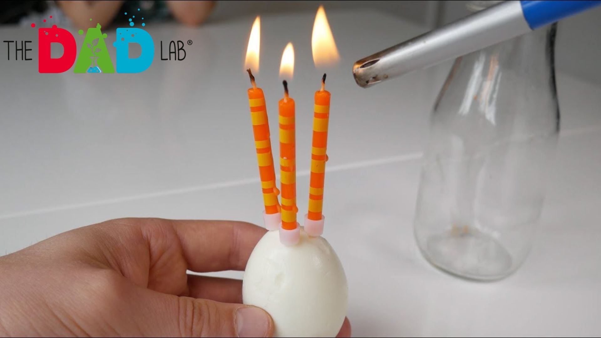 Egg in a Bottle Experiment Upside Down