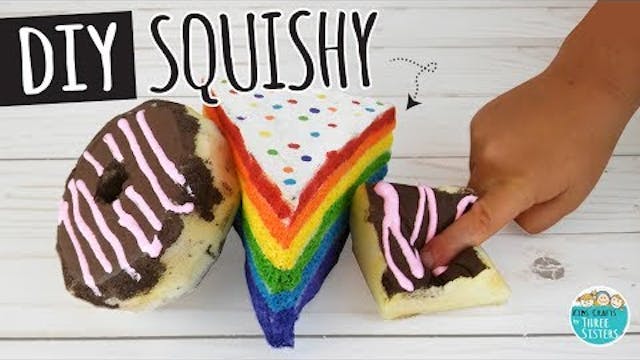 How to Make a DIY Squishy Cake, Donut...