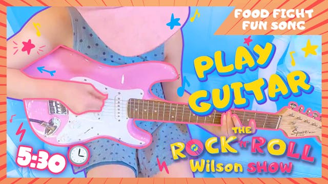 Learn to Play Food Fight Fun - Guitar