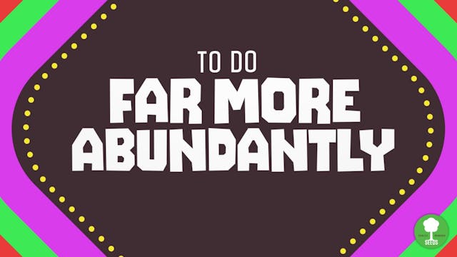 Far More Abundantly (Ephesians 3:20-21)