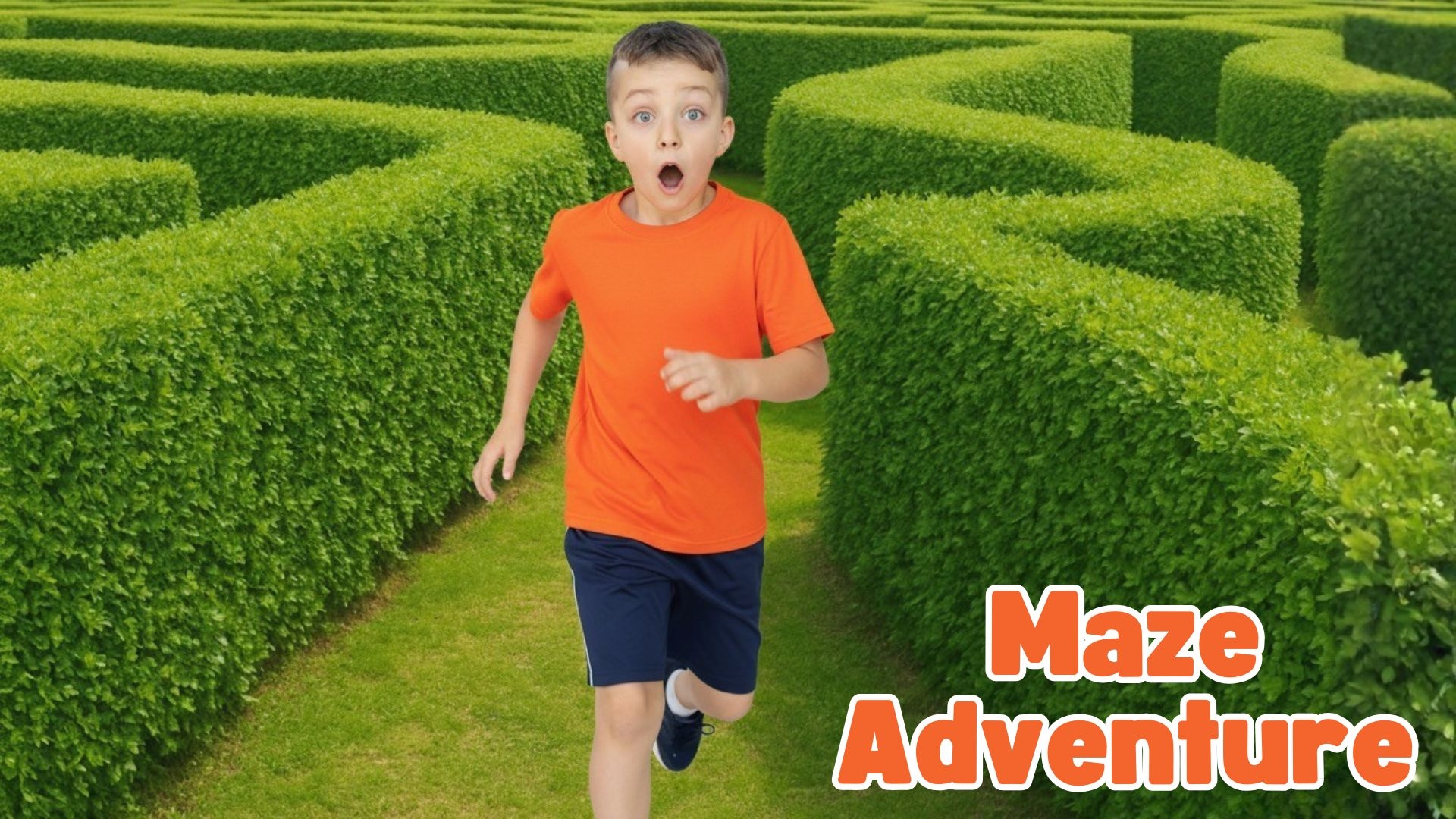 Oliver and Lucas Explore a Real-Life Maze! Can They Find the Way Out?
