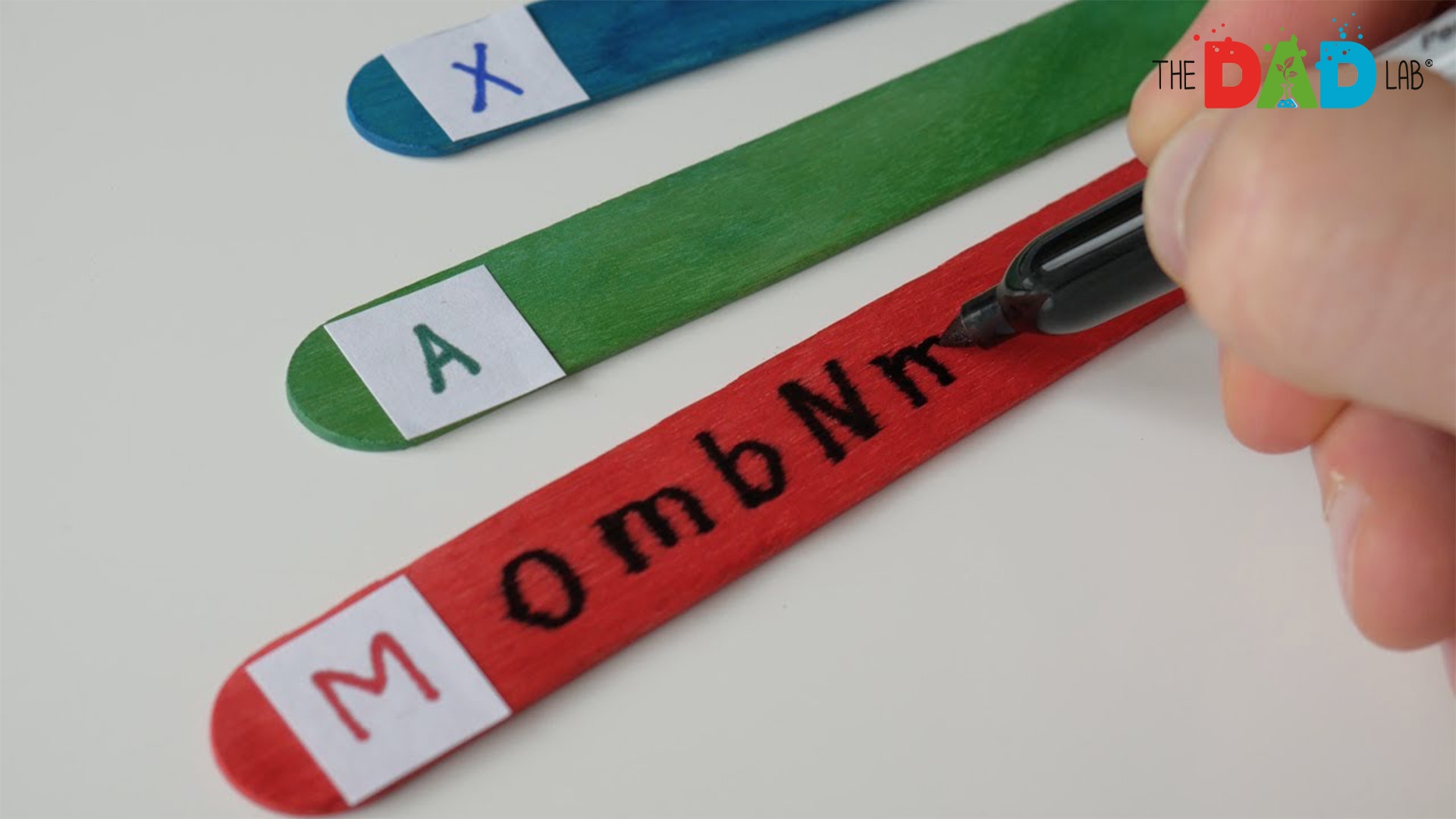 Letter Recognition Activity With Pegs #1