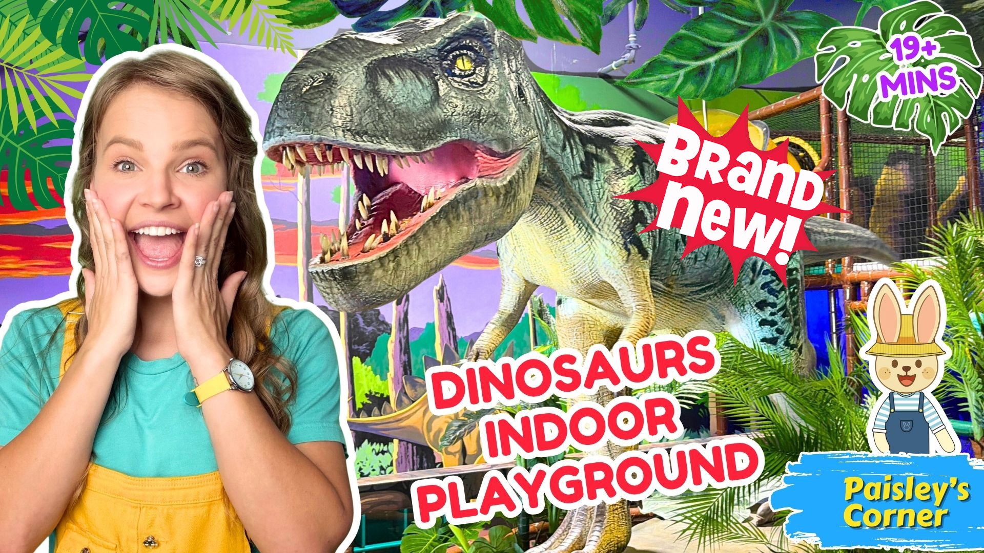 Dinotopia! Dinosaur Learning at an Indoor Playground