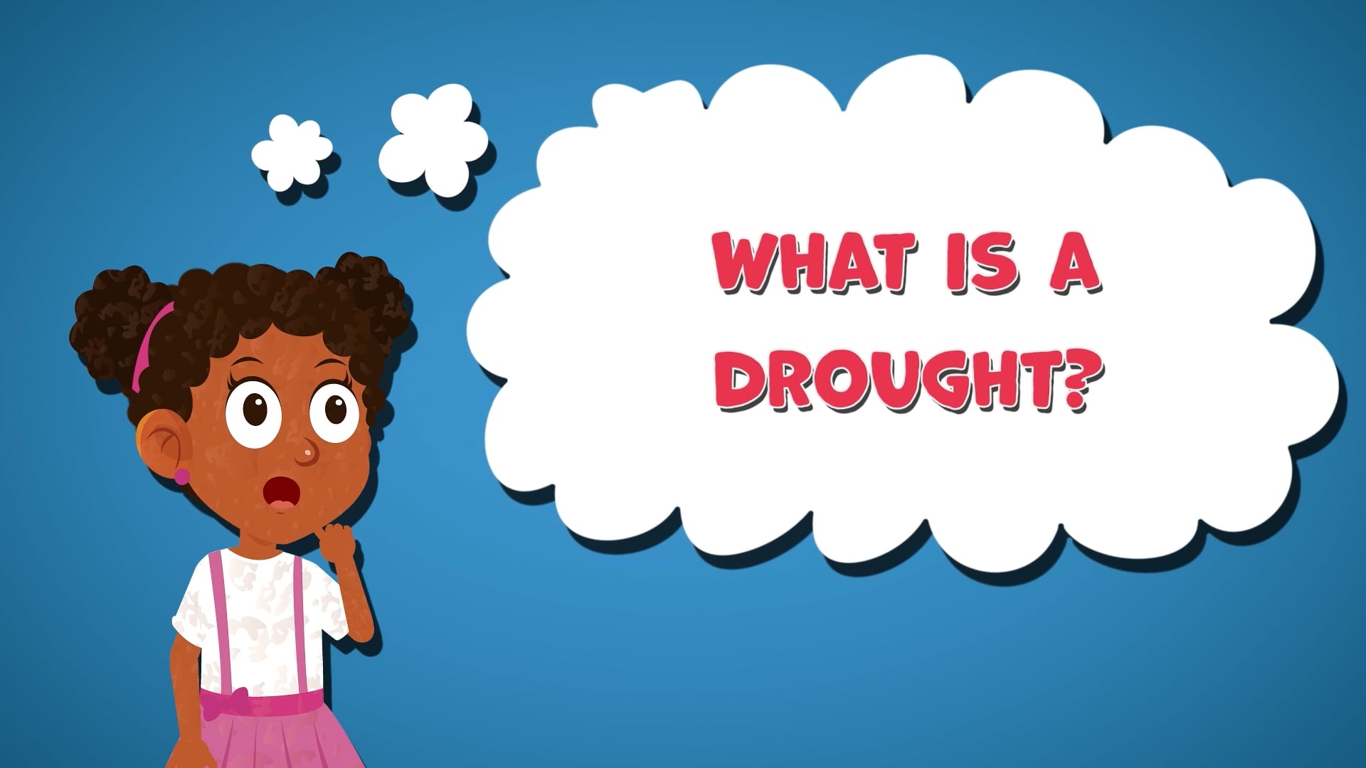 I WONDER - What Is A Drought?