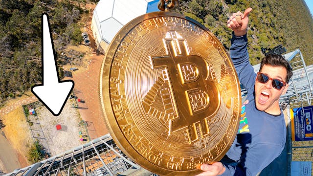 Giant 160kg Bitcoin Vs. Vending Machi...