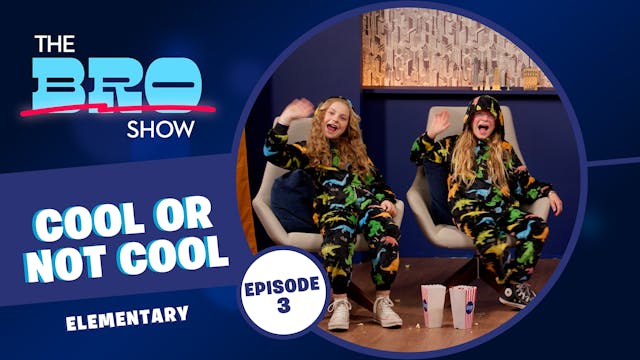 The Bro Show: Cool or Not Cool