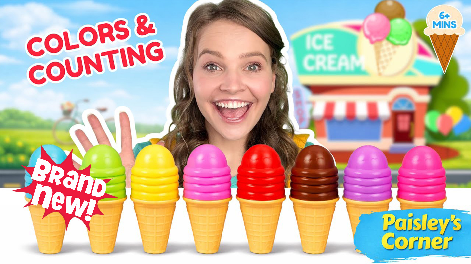 Colors and Counting with Ice Cream!