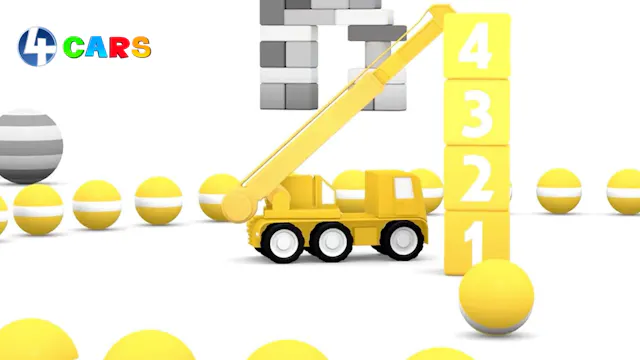 Cartoon Crane