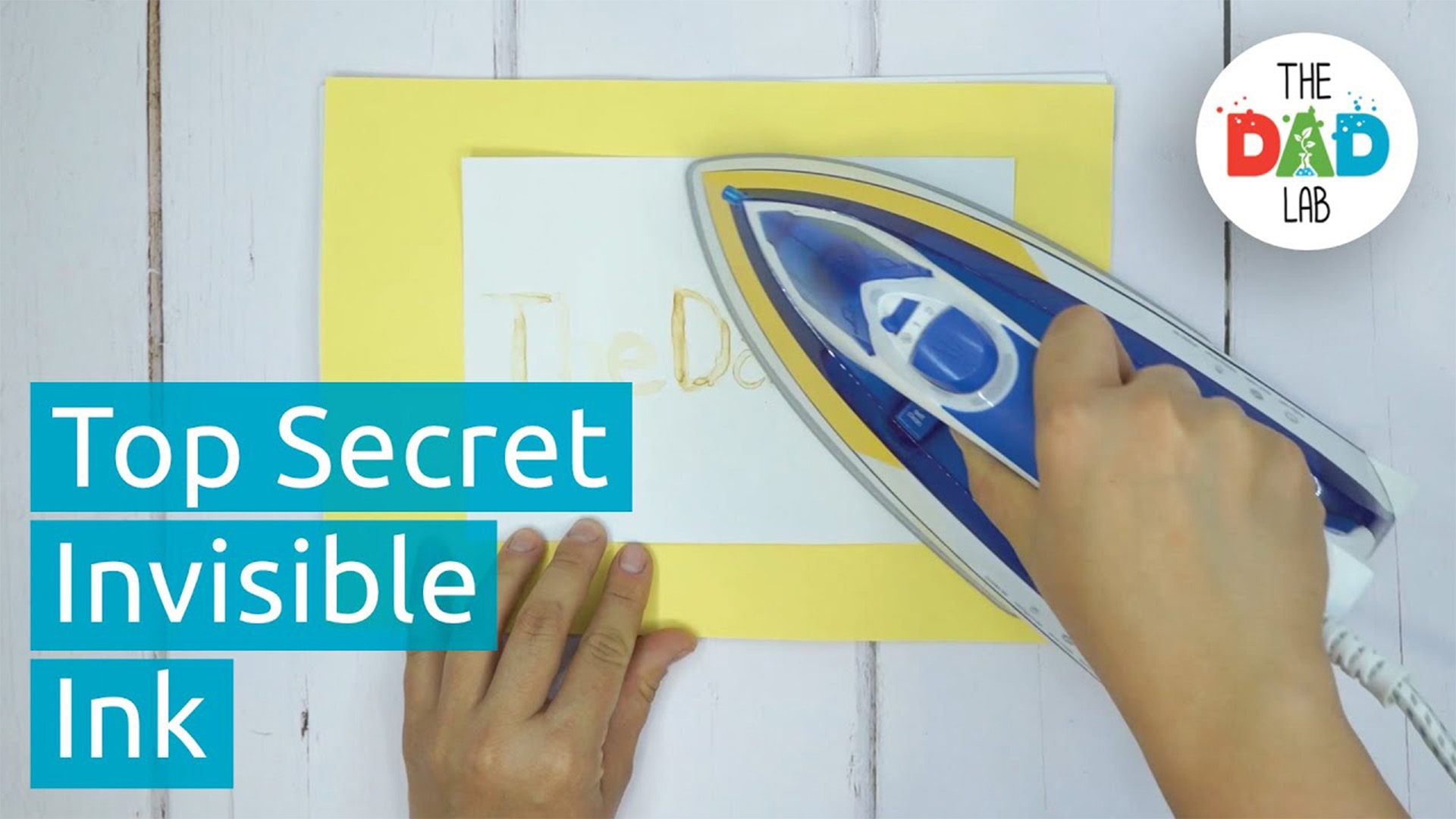Lemon Juice Invisible Ink | Play Spies and Learn Chemistry