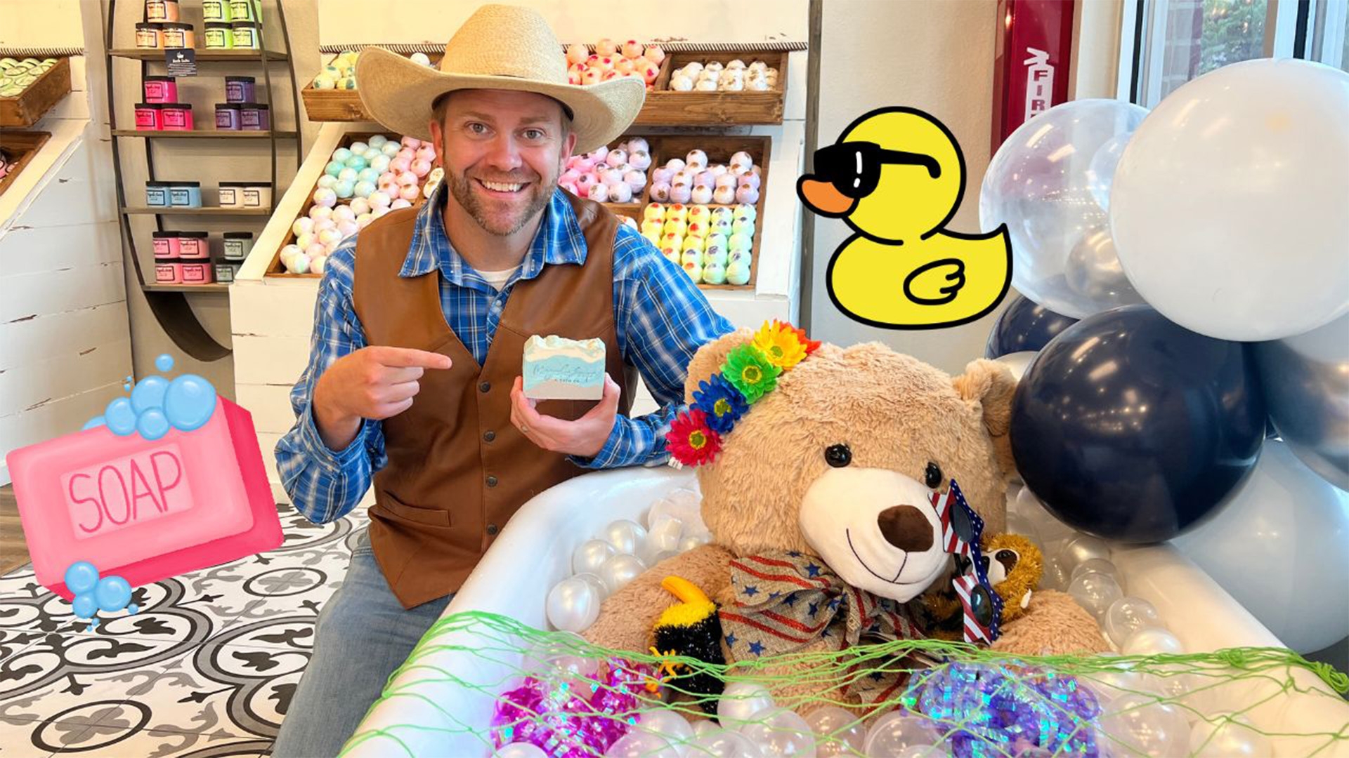 Soap Making Fun with Cowboy Jack