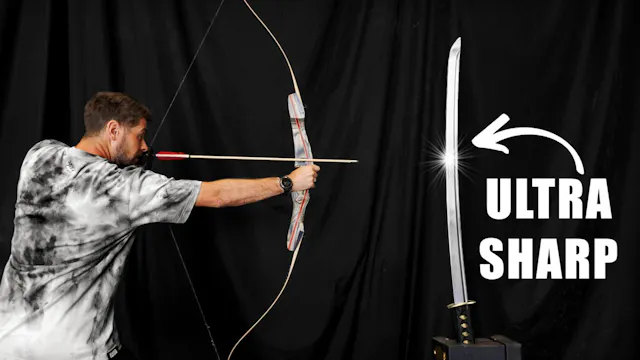 Can A Katana Cut An Arrow In Half