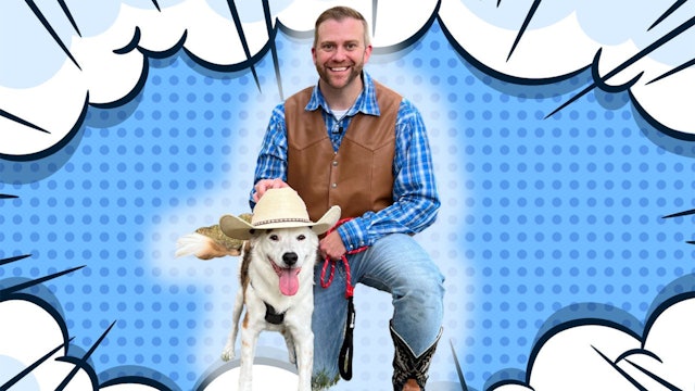 Walk The Dog with Cowboy Jack | Dog Walking Safety for Kids