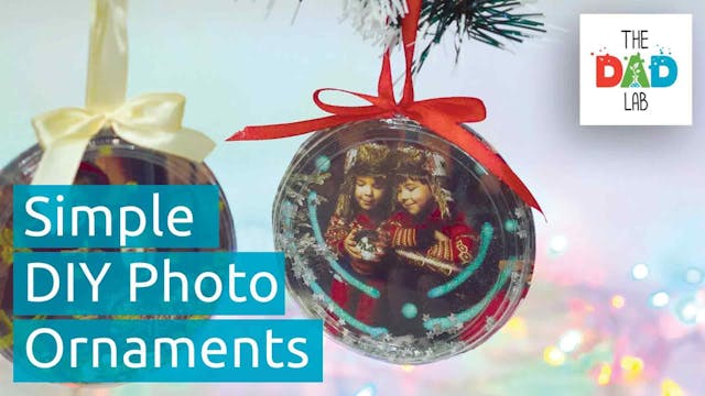 DIY Photo Ornaments For Christmas | H...