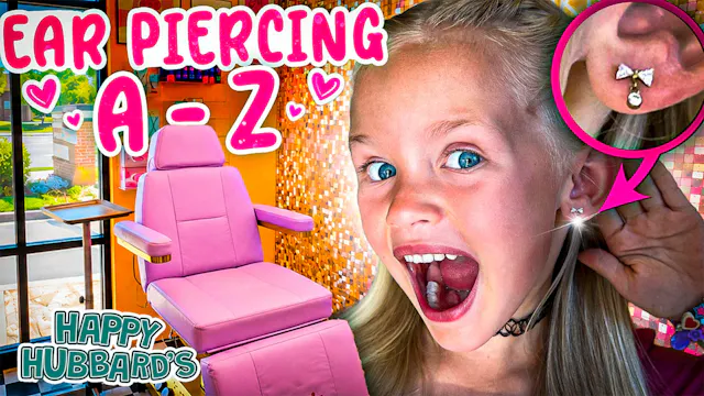 Getting My Ears Pierced for the FIRST...