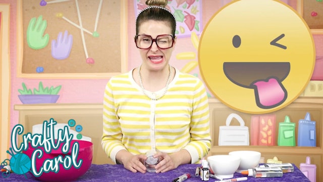 Emoji Slime DIY