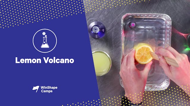 Wacky Science Day 4 | Lemon Volcano