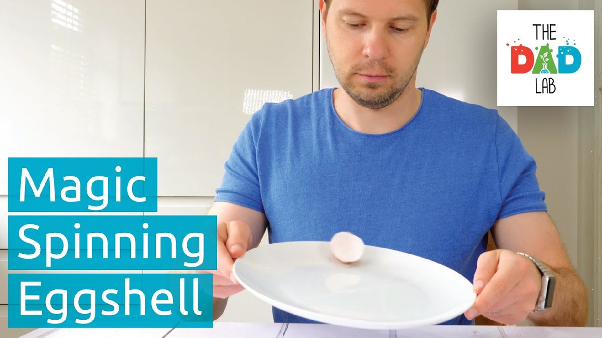 How To Make Eggshell Spin On A Plate | Fun Kids Activities