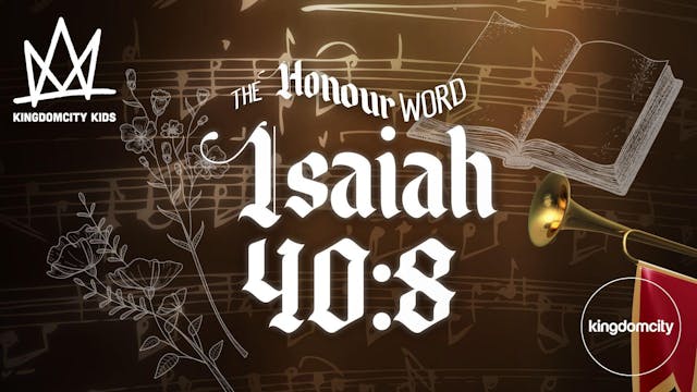 THE HONOUR WORD (ISAIAH 40:8) 