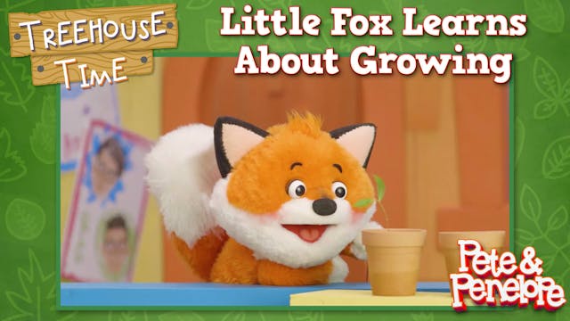 Little Fox Learns About Growing