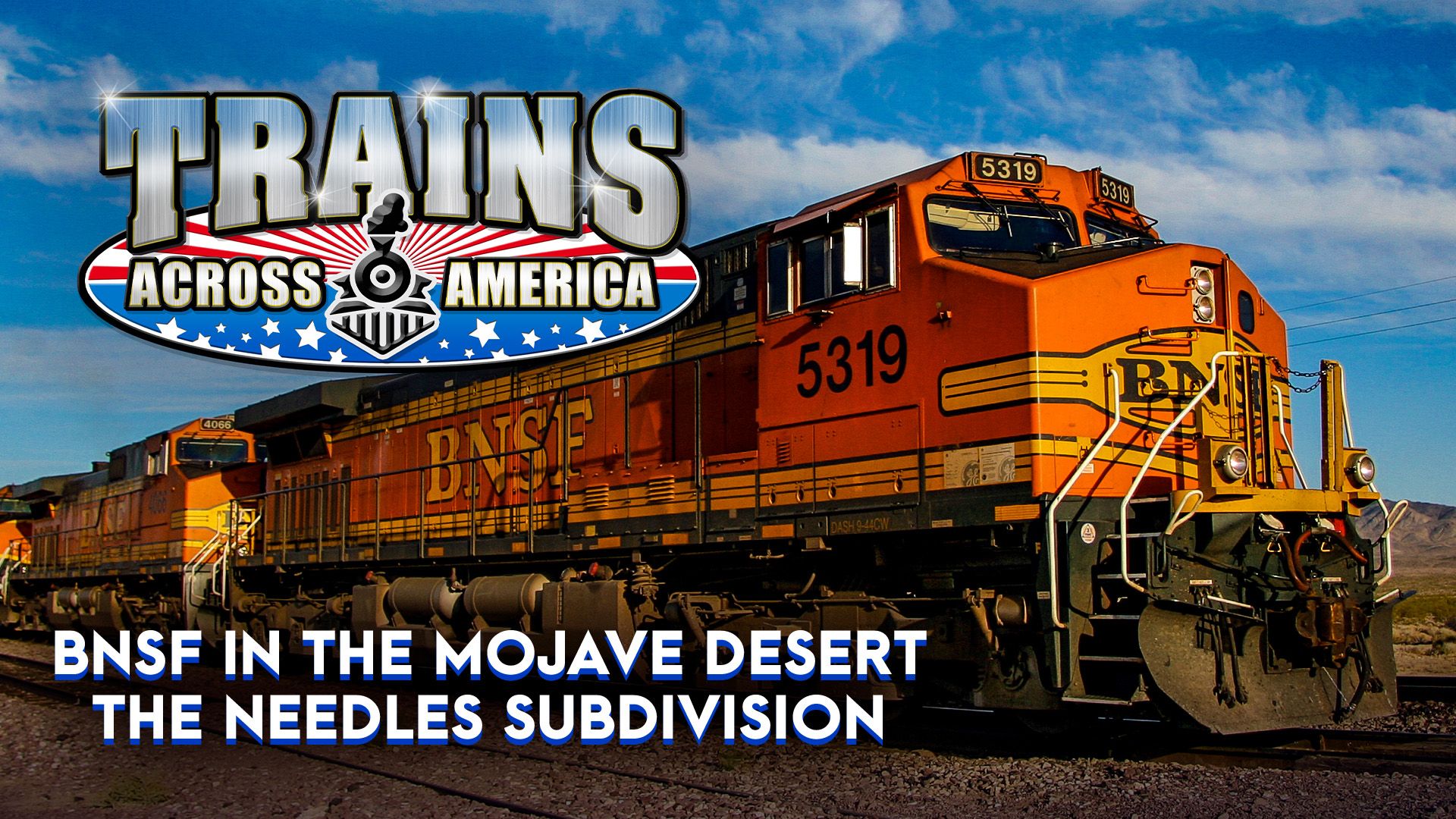 BNSF in the Mojave Desert