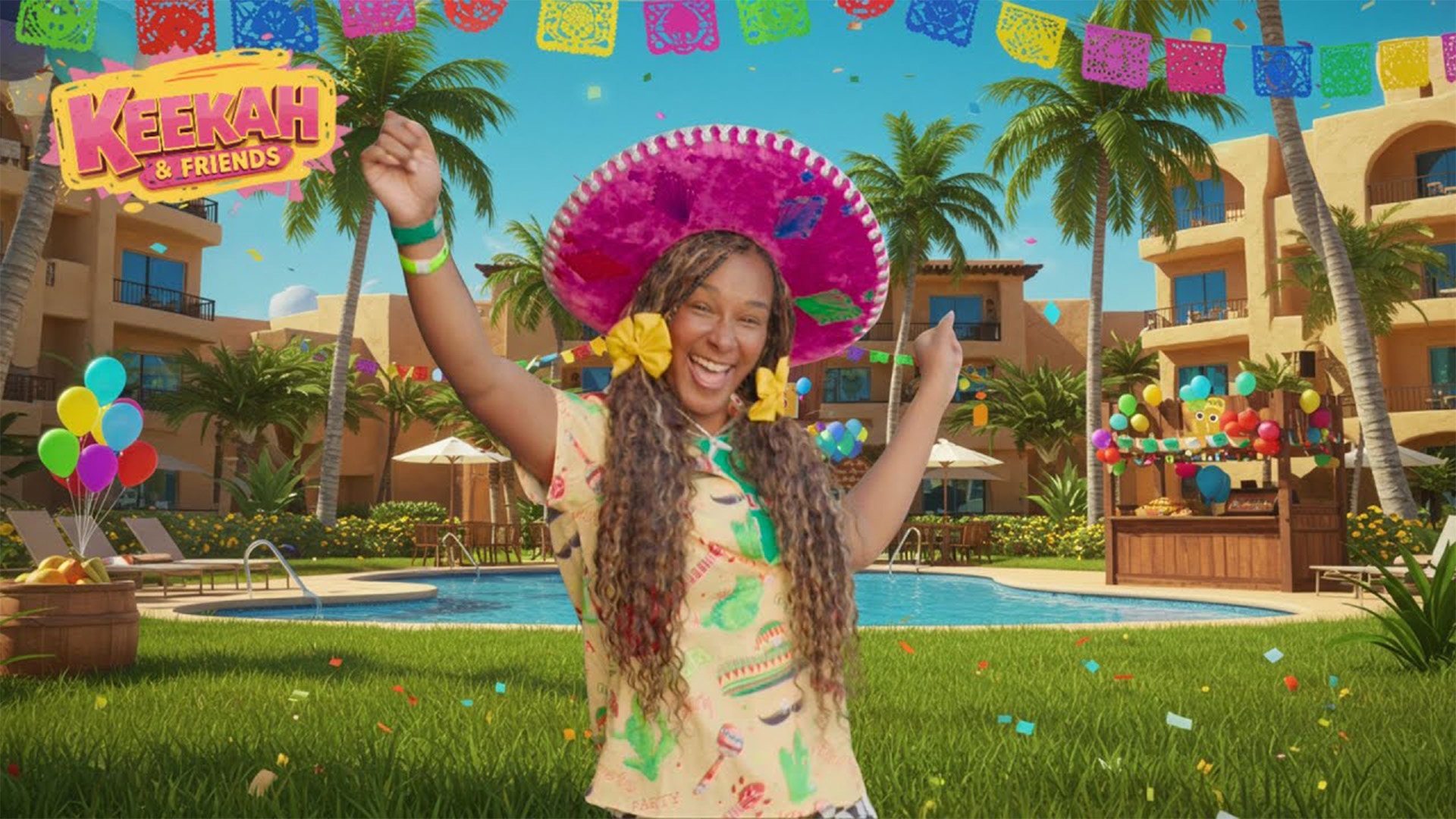 Fun Spanish for Kids! Learn Hola, Gracias & More with Keekah and Friends