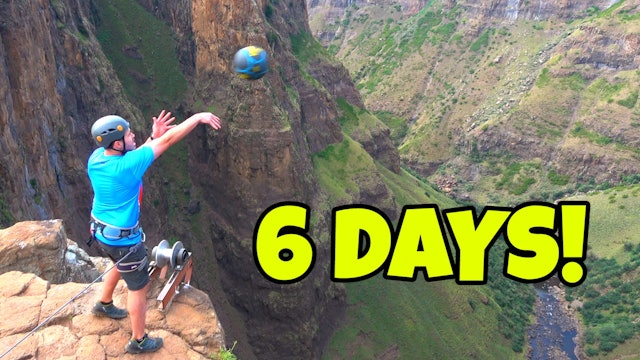 We Spent 6 Days Attempting a 200m Basketball Shot in Lesotho, Africa