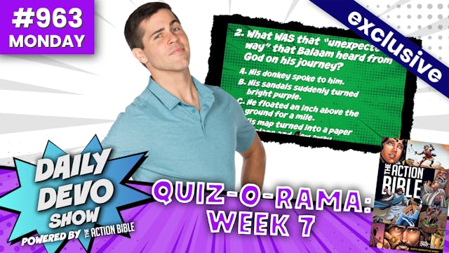 #963 - Quiz-O-Rama: Week 7
