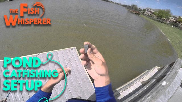 Pond Catfishing Setup