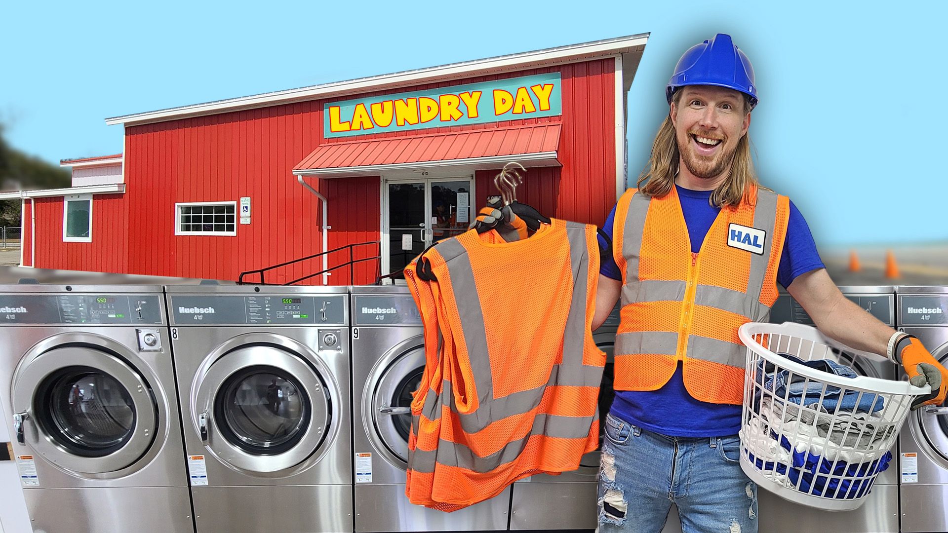 Handyman Hal does the Laundry