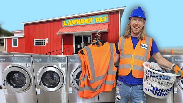 Handyman Hal does the Laundry