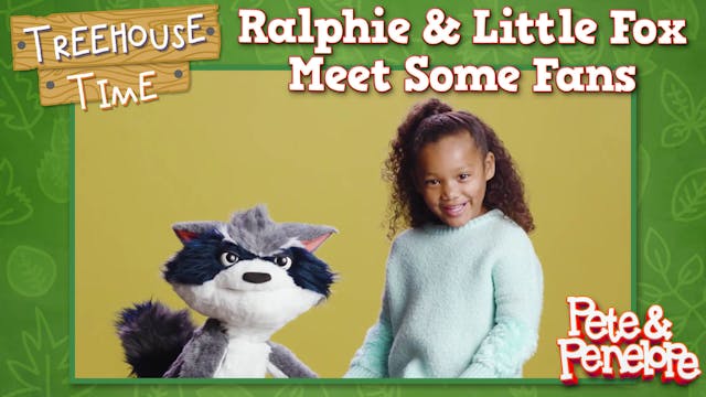 Ralphie and Little Fox Meet Some Fans
